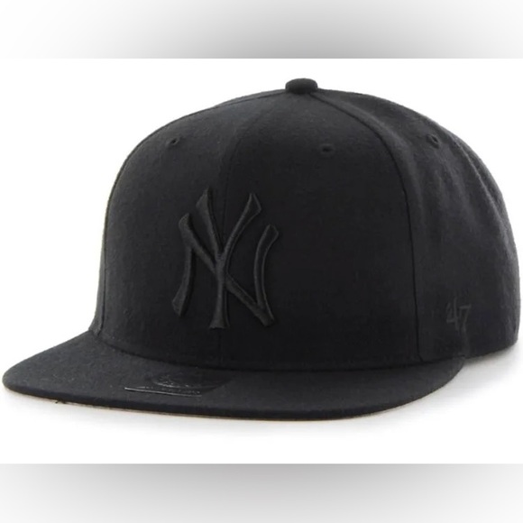 ‘47 Brand Other - CLASSIC NY New York Yankees 47 Brand MLB Baseball Cap Hat SnapBack in Black